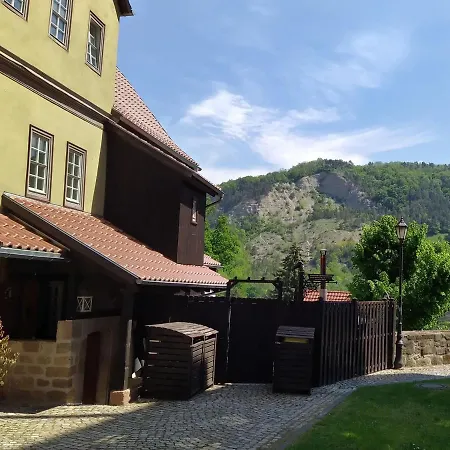 Die Alte Kantorei - Historische Ferienwohnung Kahla  Esterno foto